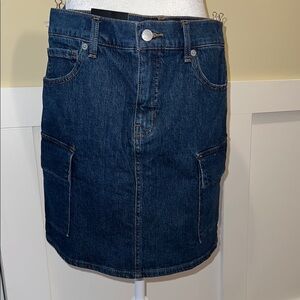 Banana Republic Jean Mini Skirt